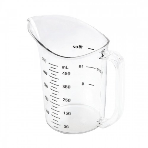 Vogue Polycarbonate Measuring Jug 500ml