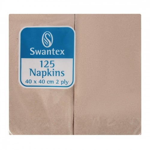 Compostable Readifold Kraft Dinner Napkins 400mm