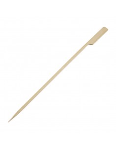 Fiesta Green Biodegradable Bamboo Paddle Skewers 210mm