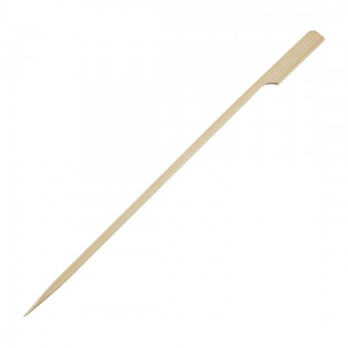 Fiesta Green Biodegradable Bamboo Paddle Skewers 210mm