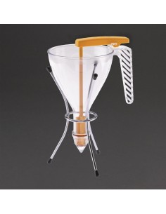 Matfer Piston Funnel with Stand 075Ltr 2