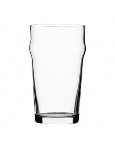Utopia Nonic Nucleated Beer Glasses 570ml CE Marked