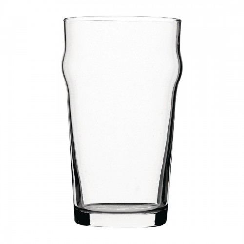 Utopia Nonic Nucleated Beer Glasses 570ml CE Marked