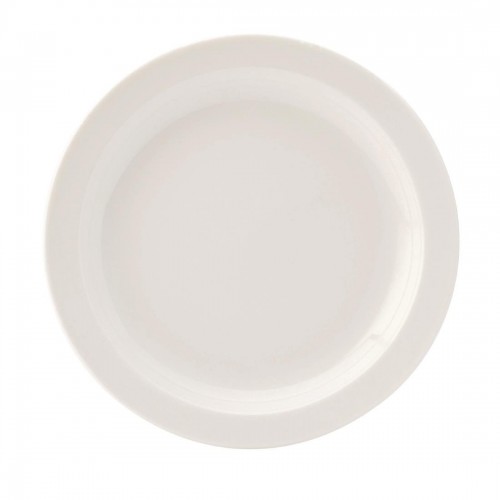 Utopia Pure White Narrow Rim Plates 167mm