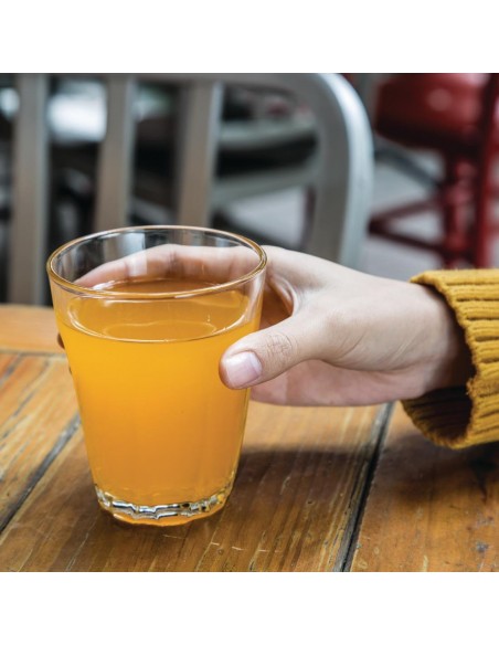 Olympia Toughened Tumbler Glasses 350ml 12oz