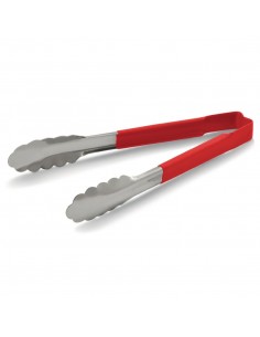 Vollrath Red Utility Grip Kool Touch Tong 9"