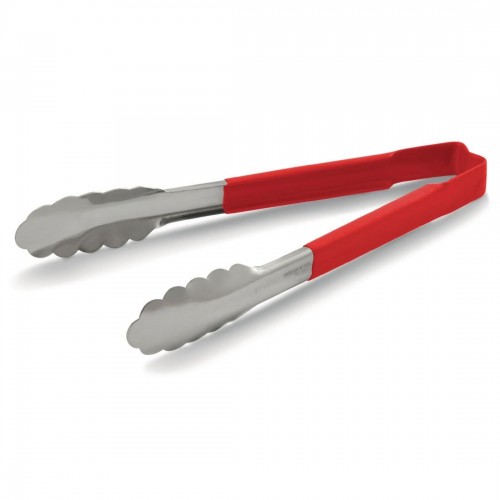 Vollrath Red Utility Grip Kool Touch Tong 9"
