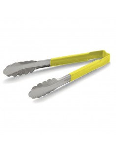 Vollrath Yellow Utility Grip Kool Touch Tong 9"