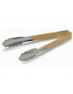 Vollrath Tan Utility Grip Kool Touch Tong 9"