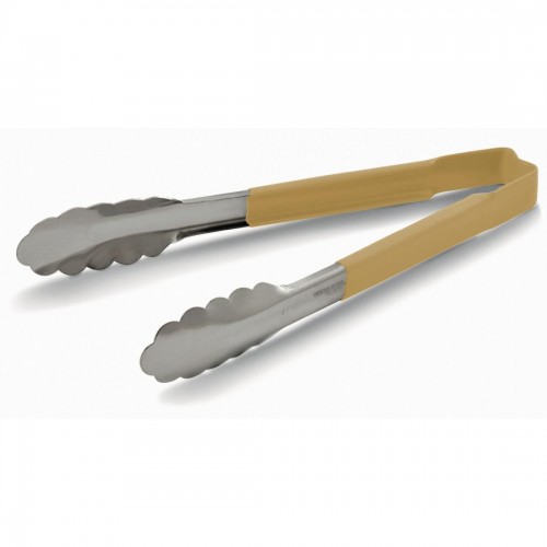 Vollrath Tan Utility Grip Kool Touch Tong 9"