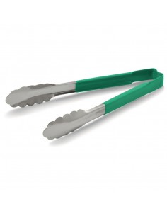 Vollrath Green Utility Grip Kool Touch Tong 12"