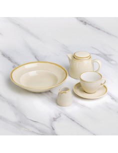 Olympia Kiln Pasta Bowls Sandstone 250mm 2