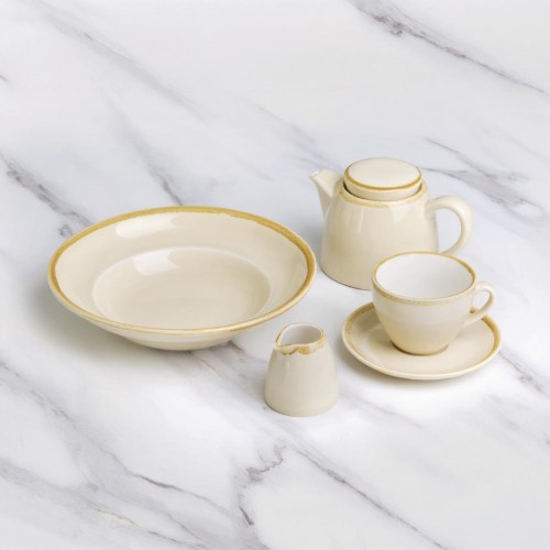 Olympia Kiln Pasta Bowls Sandstone 250mm