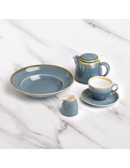 Olympia Kiln Pasta Bowls Ocean 250mm