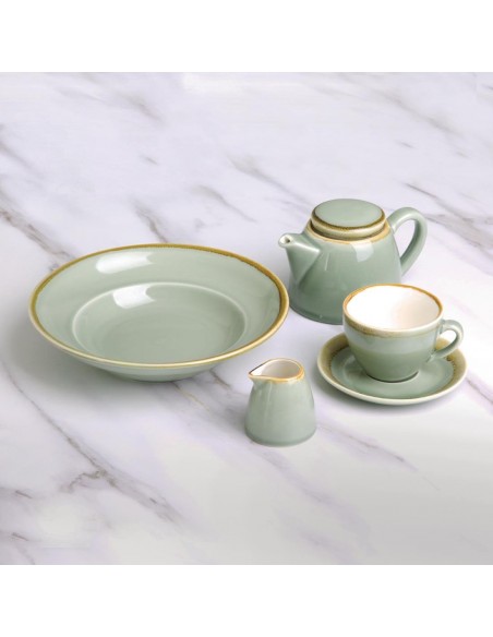 Olympia Kiln Pasta Bowls Moss 250mm