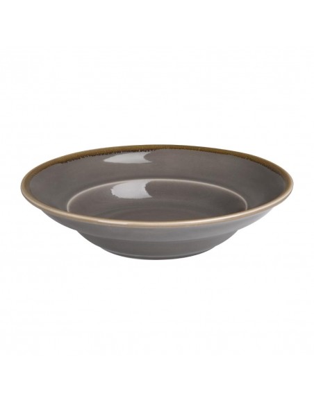 Olympia Kiln Pasta Bowls Smoke 250mm