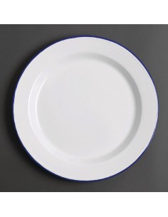 Olympia Enamel Dinner Plates 300mm