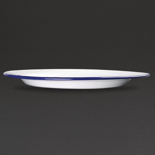 Olympia Enamel Dinner Plates 300mm
