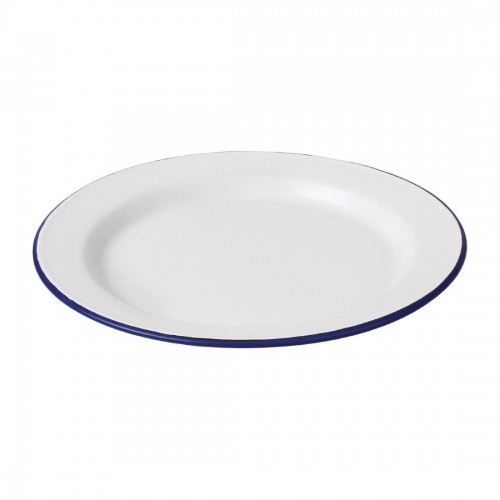 Olympia Enamel Dinner Plates 300mm