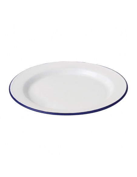 Olympia Enamel Dinner Plates 300mm