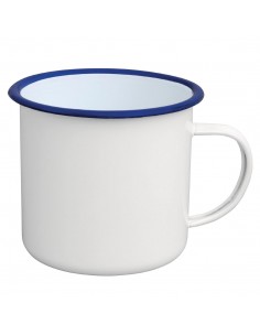 Olympia Large Enamel Soup Mug 670ml 2