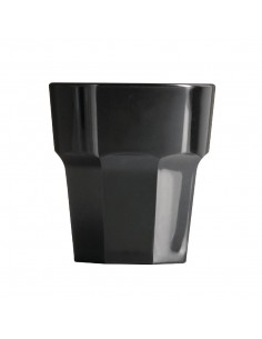 BBP Polycarbonate Rocks Tumbler 256ml Black