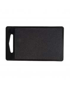 Hygiplas Bar Chopping Board Black 255mm 2