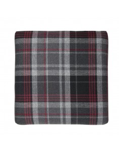 Bolero Austin High Stools Grey Tartan (Pack of 2) 2