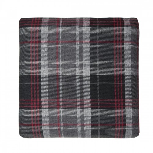 Bolero Austin High Stools Grey Tartan (Pack of 2)