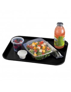 Cambro Polypropylene Fast Food Tray Black 410mm 2