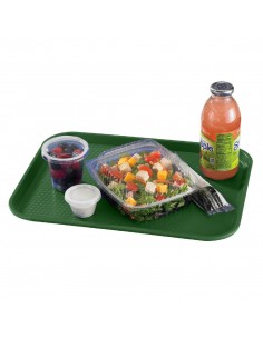 Cambro Polypropylene Fast Food Tray Green 410mm 2