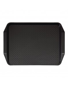 Cambro Polypropylene Handled Fast Food Tray Black 430mm
