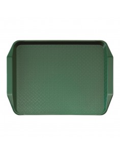 Cambro Polypropylene Handled Fast Food Tray Green 430mm