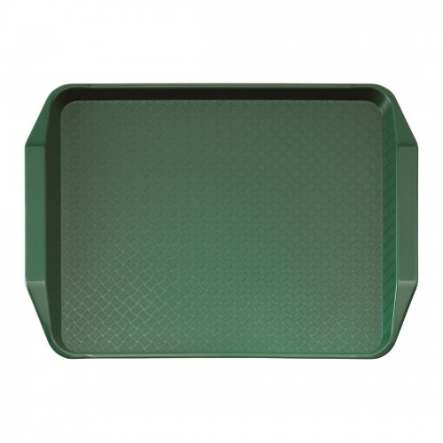 Cambro Polypropylene Handled Fast Food Tray Green 430mm