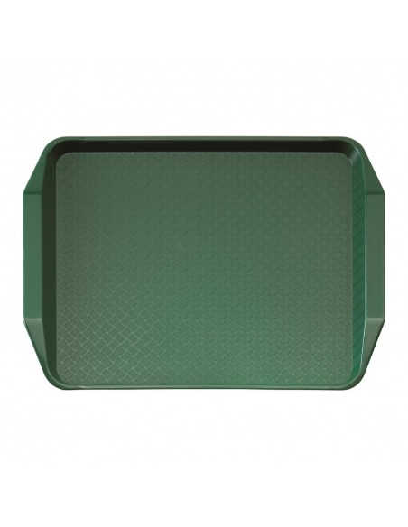 Cambro Polypropylene Handled Fast Food Tray Green 430mm