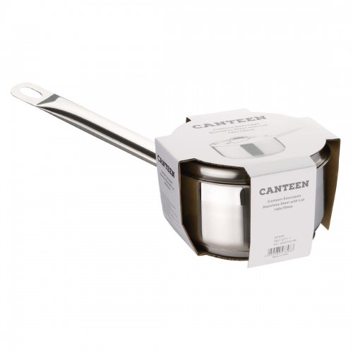 Canteen Stainless Steel Saucepan 900ml