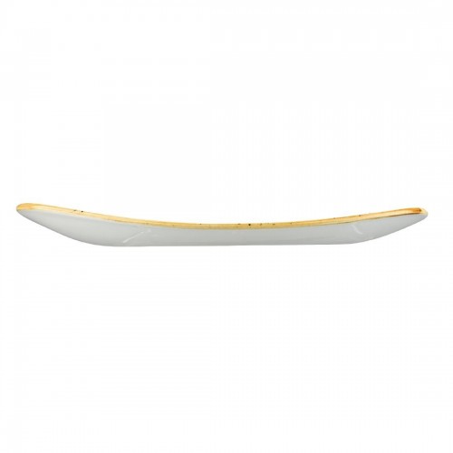 Churchill Super Vitrified Stonecast Cornflower Blue Triangle Plate 229mm