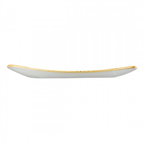 Churchill Super Vitrified Stonecast Cornflower Blue Triangle Plate 197mm