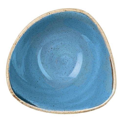 Churchill Super Vitrified Stonecast Cornflower Blue Oval Plate 152mm