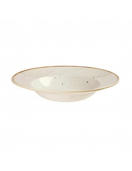 Churchill Super Vitrified Stonecast Barley White Wide Rim Bowl 240mm