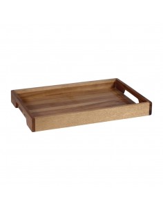 Churchill Alchemy Buffet Wooden Handled Trays 397mm