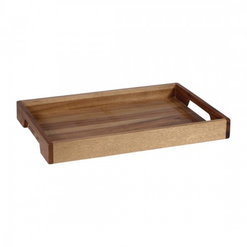 Churchill Alchemy Buffet Wooden Handled Trays 397mm