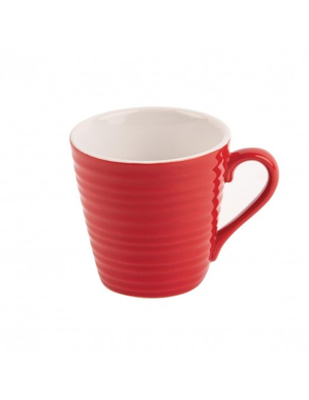 Olympia Caf Aroma Mugs Red 340ml
