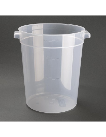 Vogue Polypropylene Round Food Storage Container 75Ltr