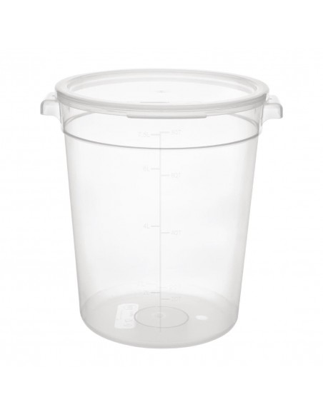 Vogue Polypropylene Round Food Storage Container 75Ltr