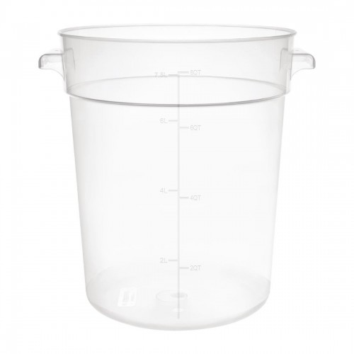 Vogue Polypropylene Round Food Storage Container 75Ltr