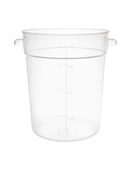 Vogue Polypropylene Round Food Storage Container 75Ltr