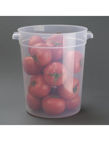 Vogue Polypropylene Round Food Storage Container 75Ltr