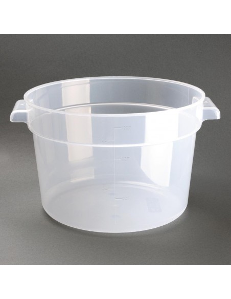 Vogue Polypropylene Round Food Storage Container 10Ltr