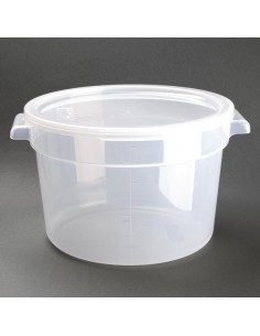 Vogue Polypropylene Round Food Storage Container 10Ltr 2